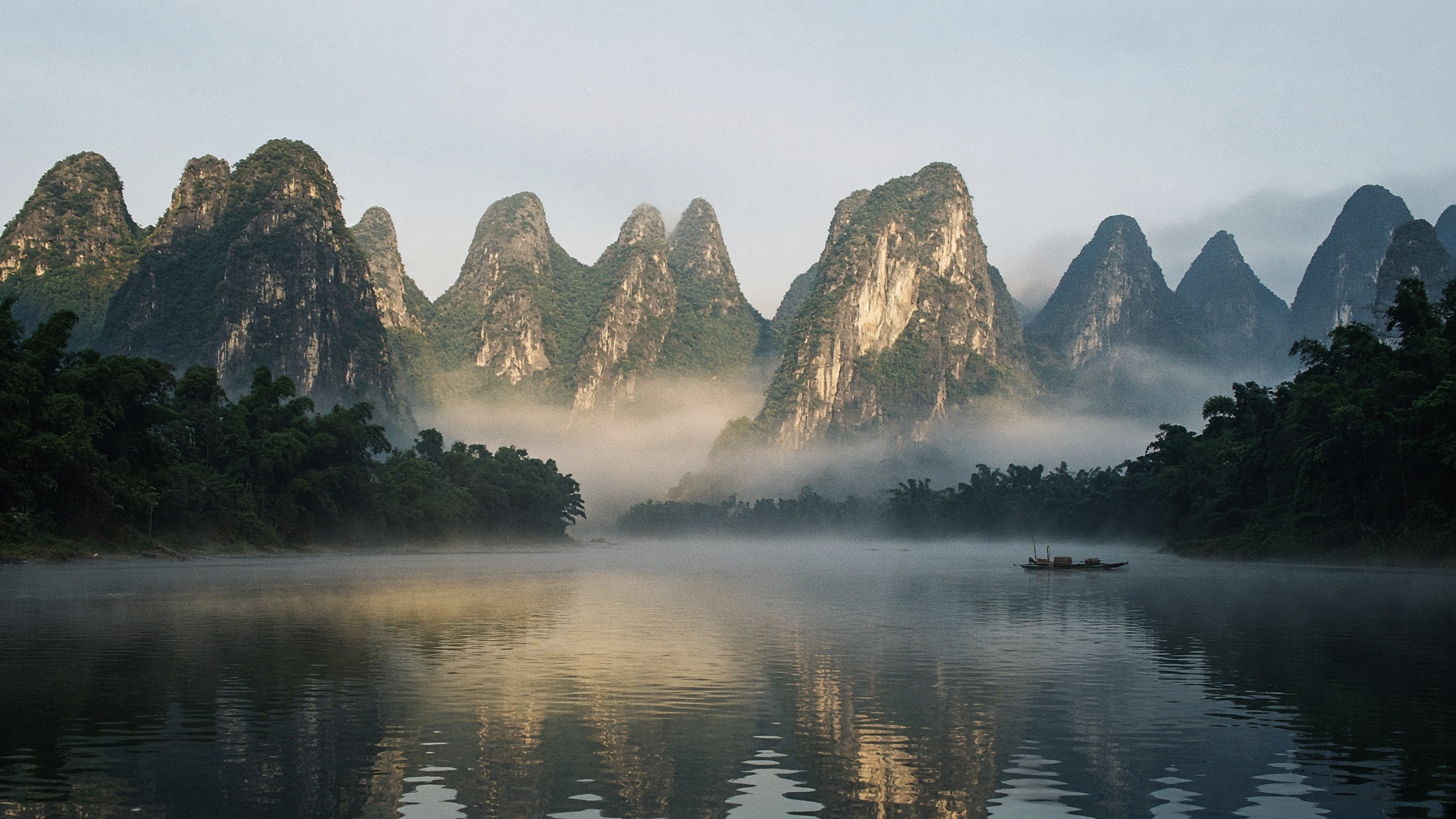 The Li River at Guilin